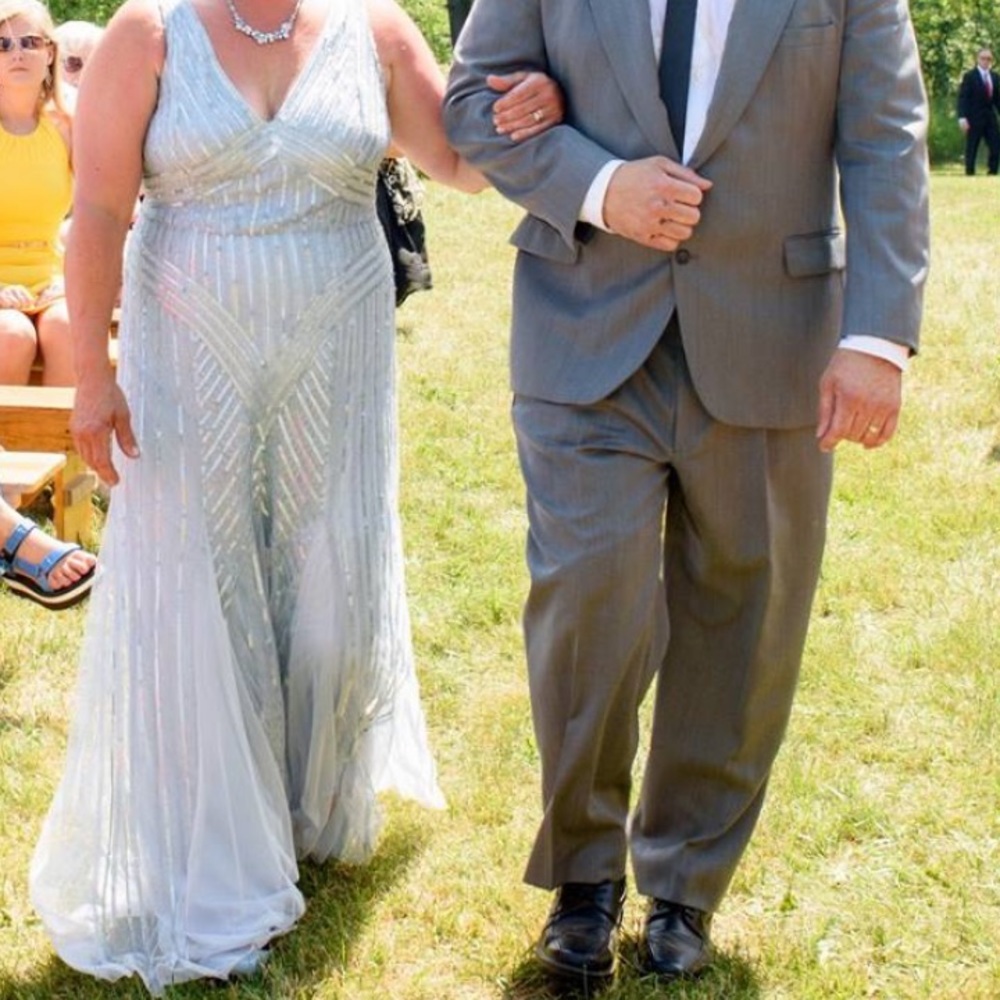 Adrianna Papell Beaded Gown